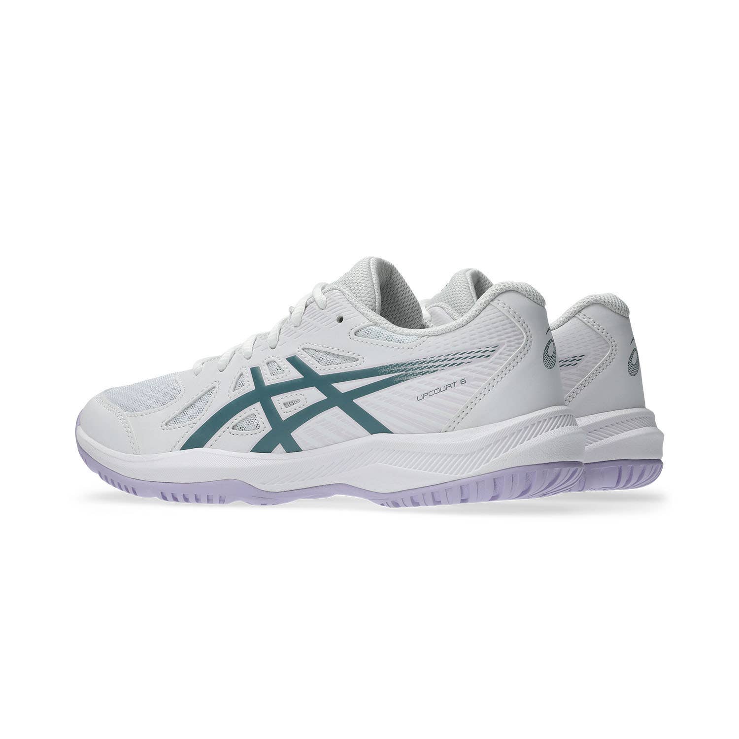 ASICS UPCOURT 6 PADEL BLANCO MUJER 1072A107