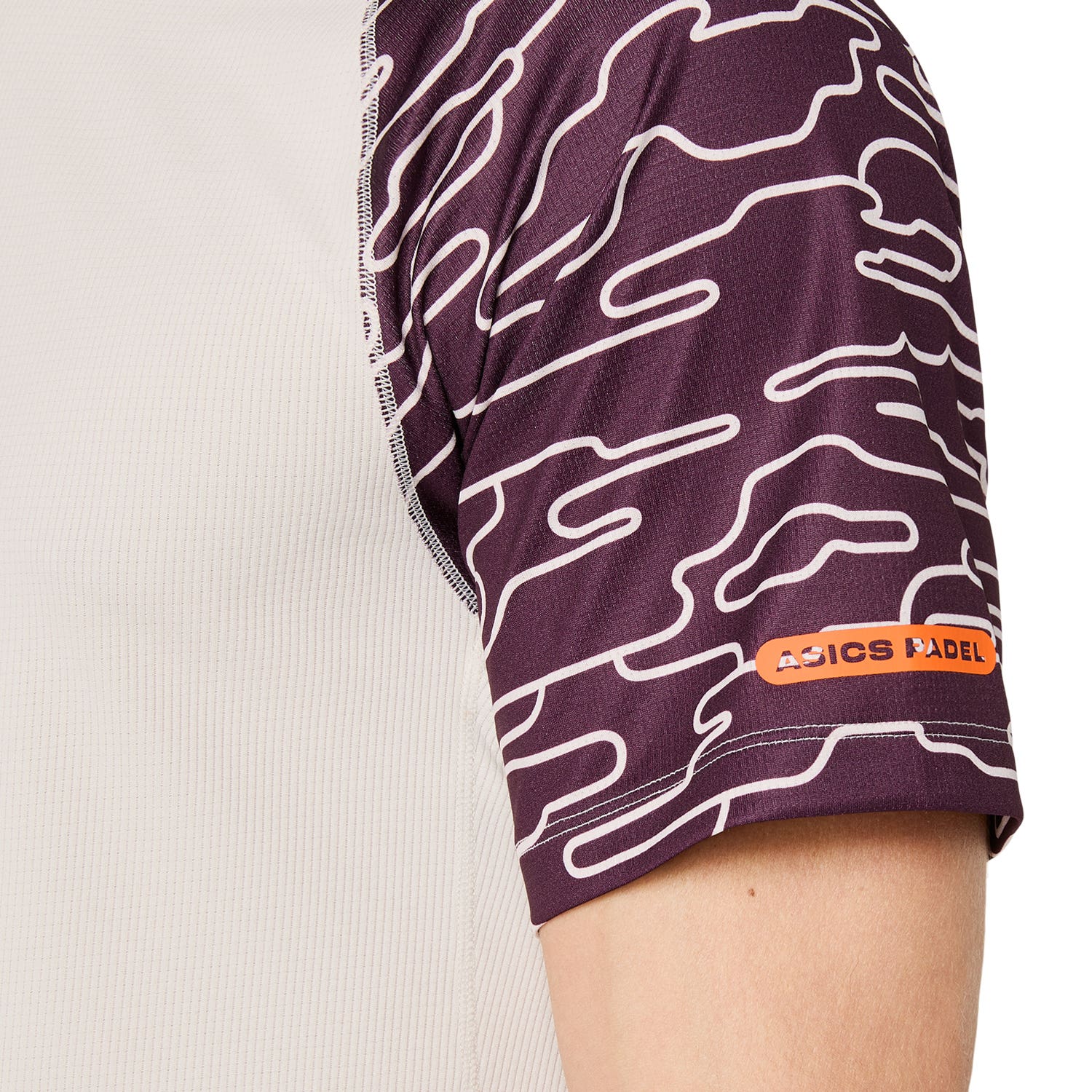 CAMISETA ASICS PADEL COURT SS TOP VARIADO