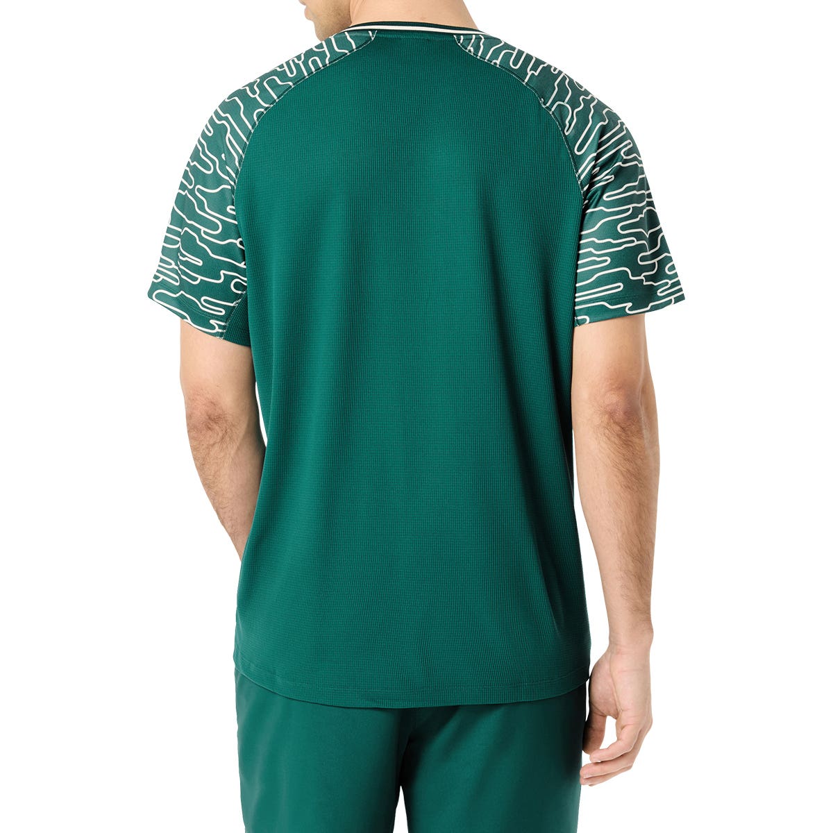 CAMISETA ASICS PADEL COURT SS TOP VERDE