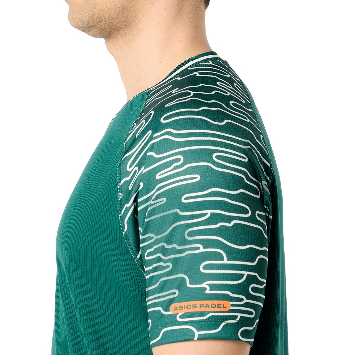 CAMISETA ASICS PADEL COURT SS TOP VERDE