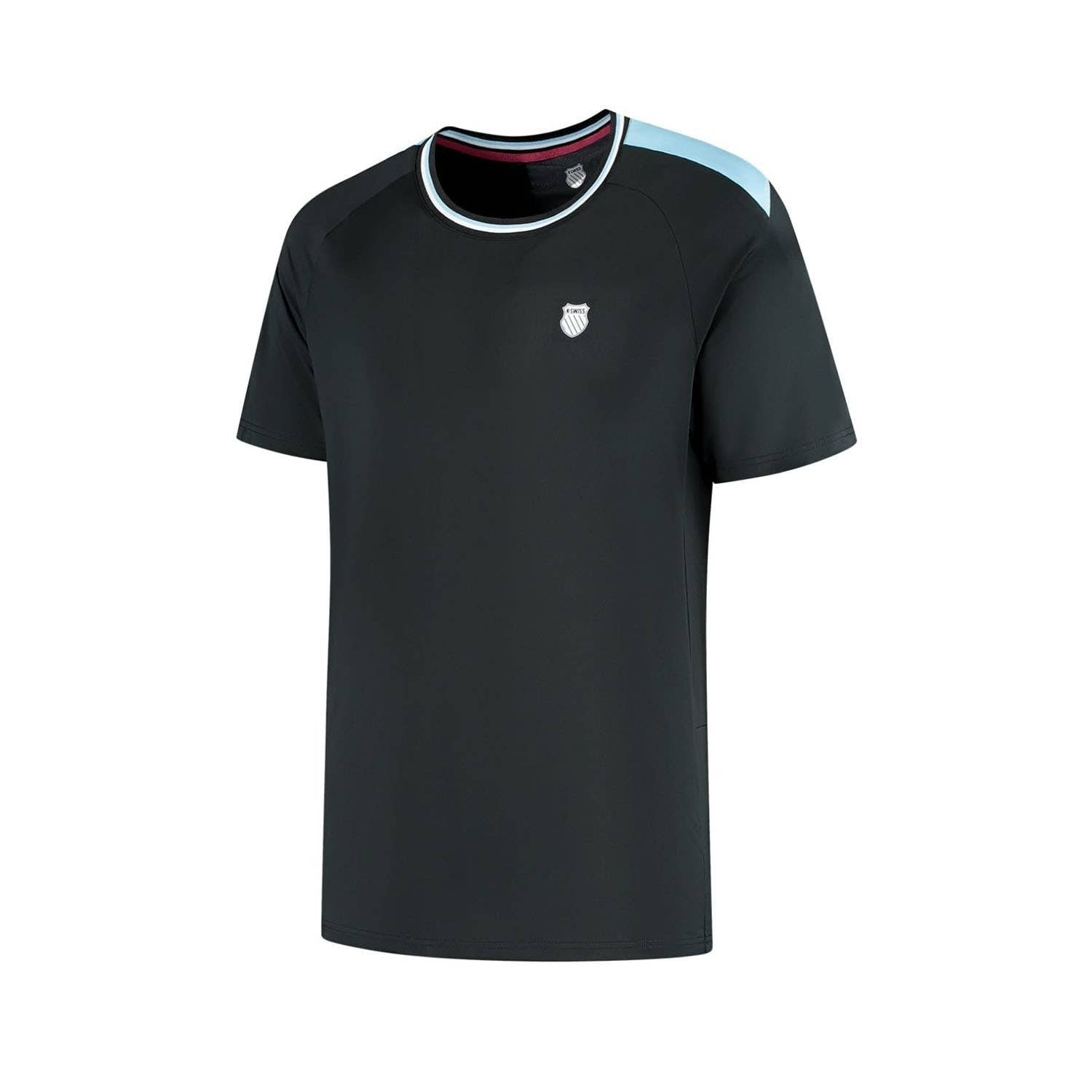 CAMISETA KSWISS AP HYPERCOURT MESH CREW 5 NEGRO