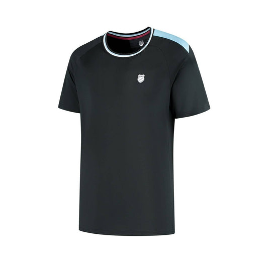 CAMISETA KSWISS AP HYPERCOURT MESH CREW 5 NEGRO