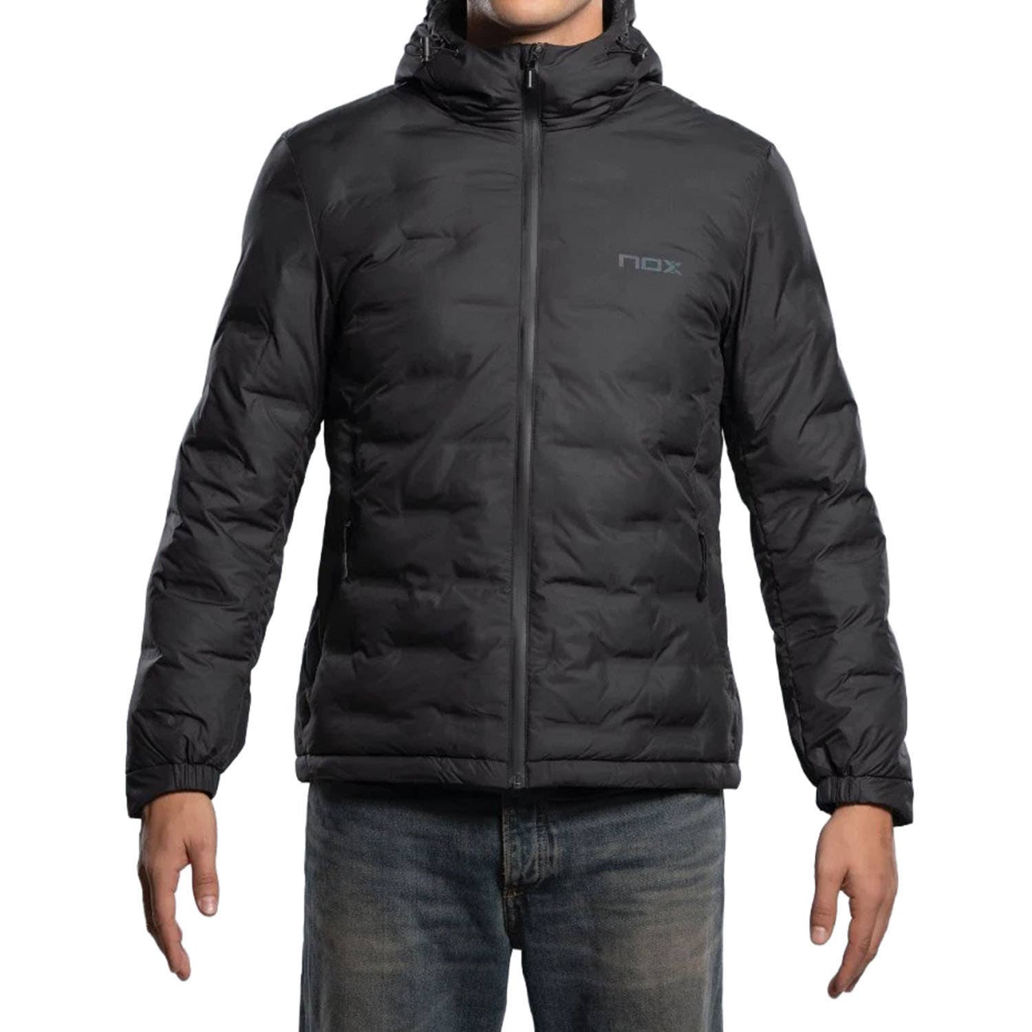 CHAQUETA NOX ACOLCHADA TEAM HOMBRE NEGRO