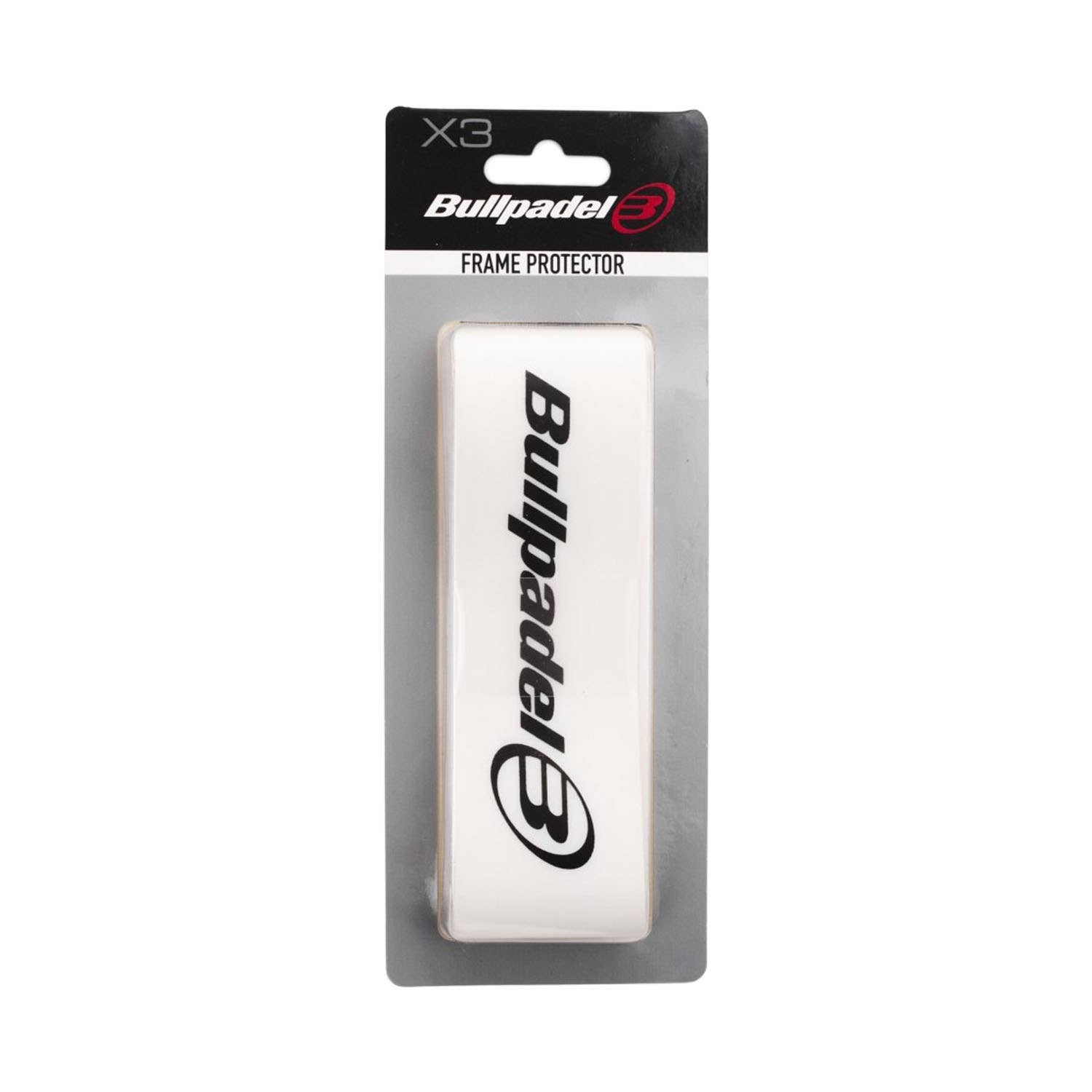 CAJA 12 BLISTER 3 UDS PROTECTOR BULLPADEL FRAME PRO TRANSPARENTE