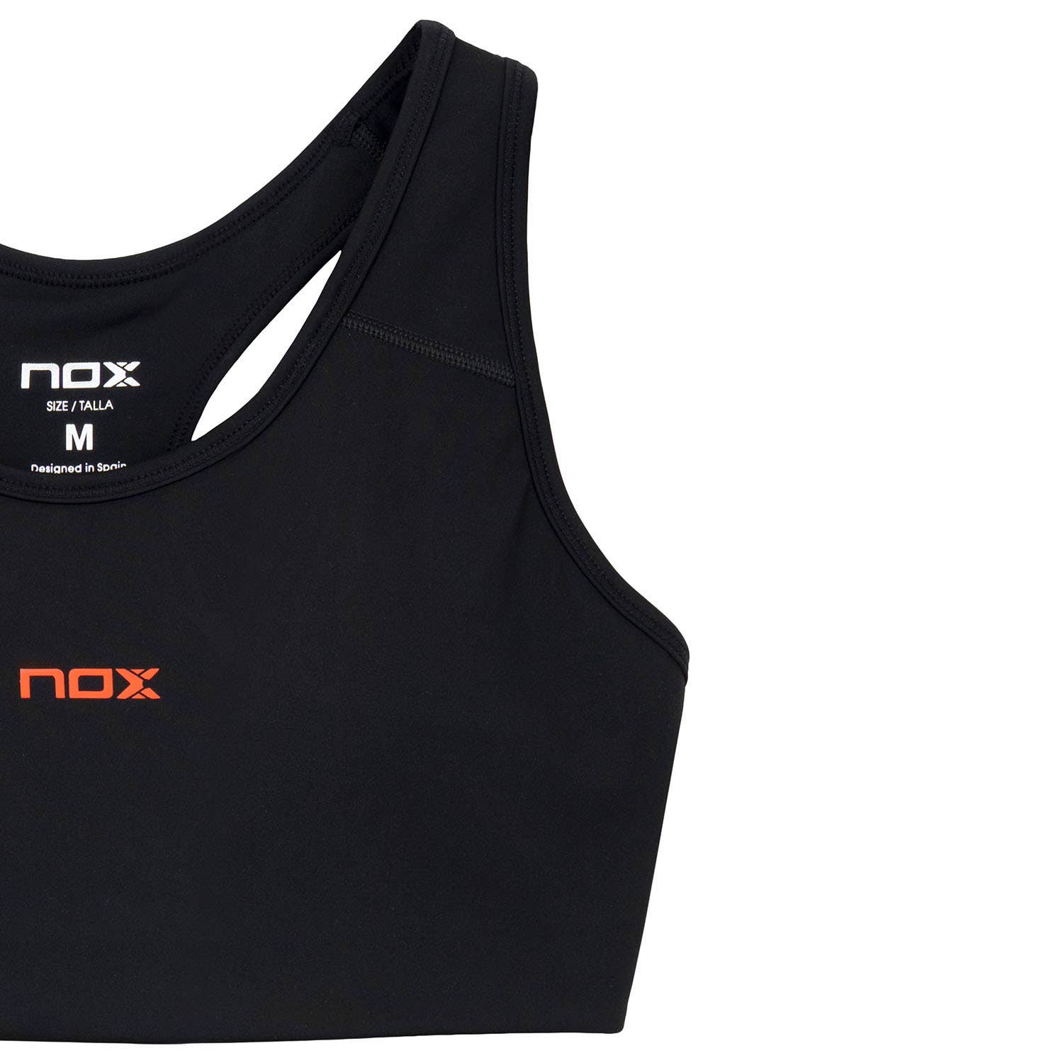 SUJETADOR NOX TEAM MUJER NEGRO