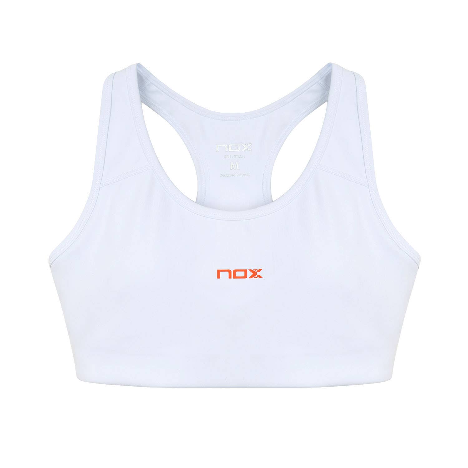 SUJETADOR NOX TEAM MUJER BLANCO