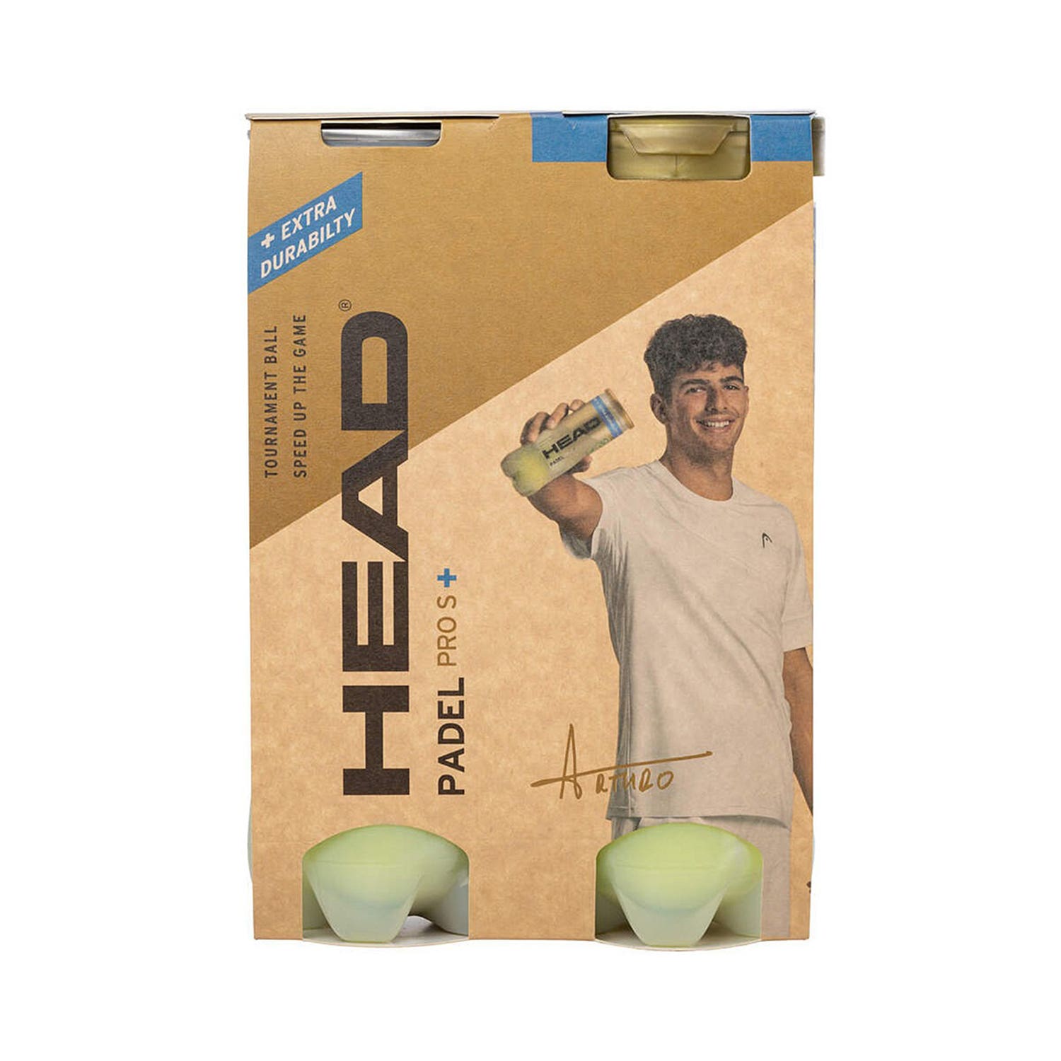 CAJÓN BOLAS HEAD PADEL PRO S+ BIPACK (2X3B)