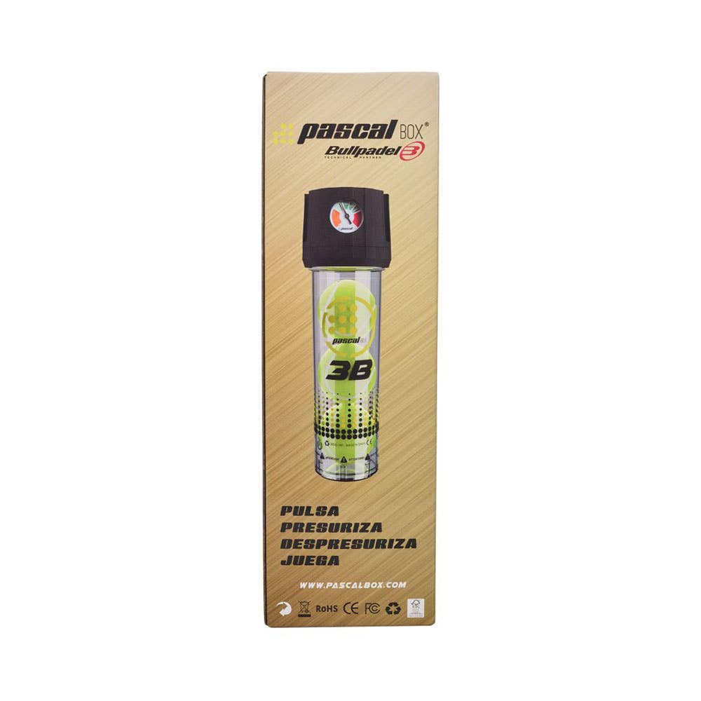 PRESURIZADOR BULLPADEL PASCAL BOX SWITCH 3B