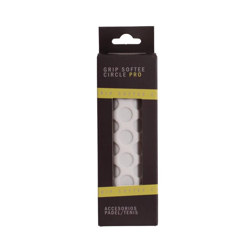 GRIP PADEL SOFTEE CIRCLE PRO BLANCO