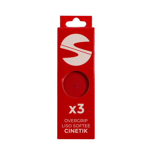 PACK 3 OVERGRIPS LISOS SOFTEE CINETIK