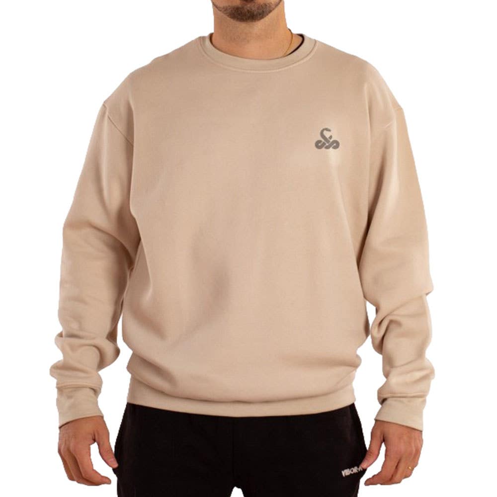 SUDADERA VIBOR-A CASCABEL BEIGE