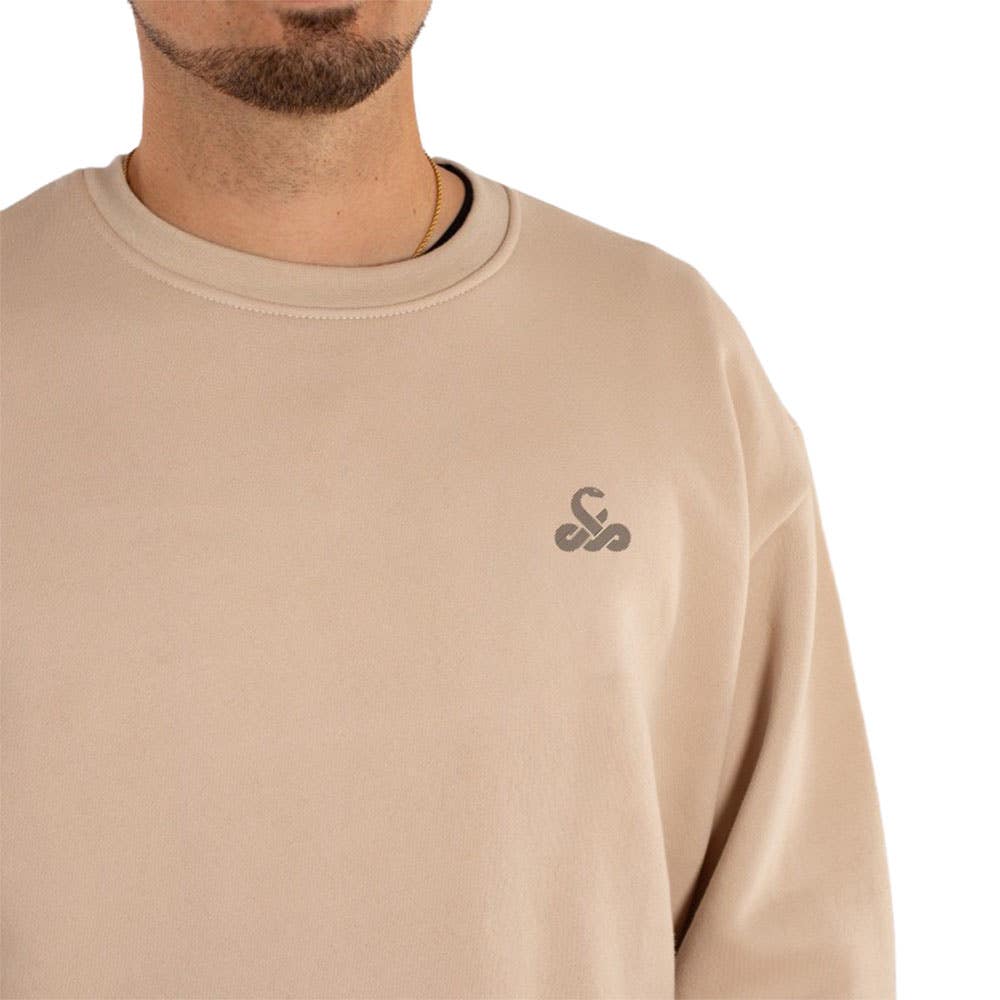 SUDADERA VIBOR-A CASCABEL BEIGE