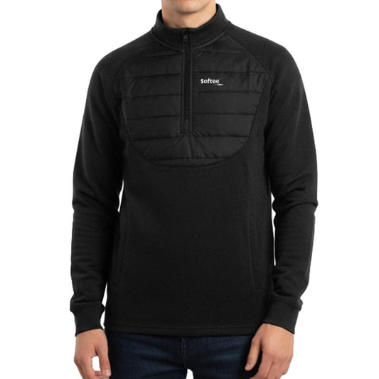 SUDADERA SOFTEE GOAL STORM NEGRO