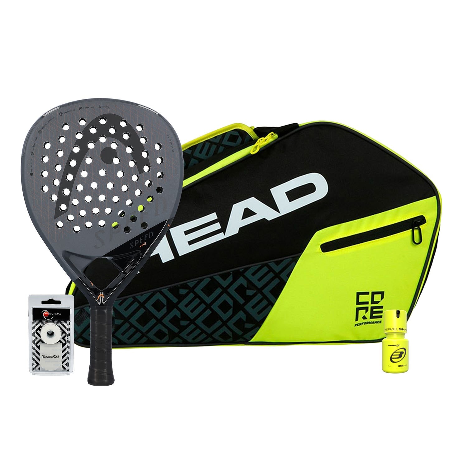 PACK HEAD SPEED PRO PALETERO COMBI YELLOW