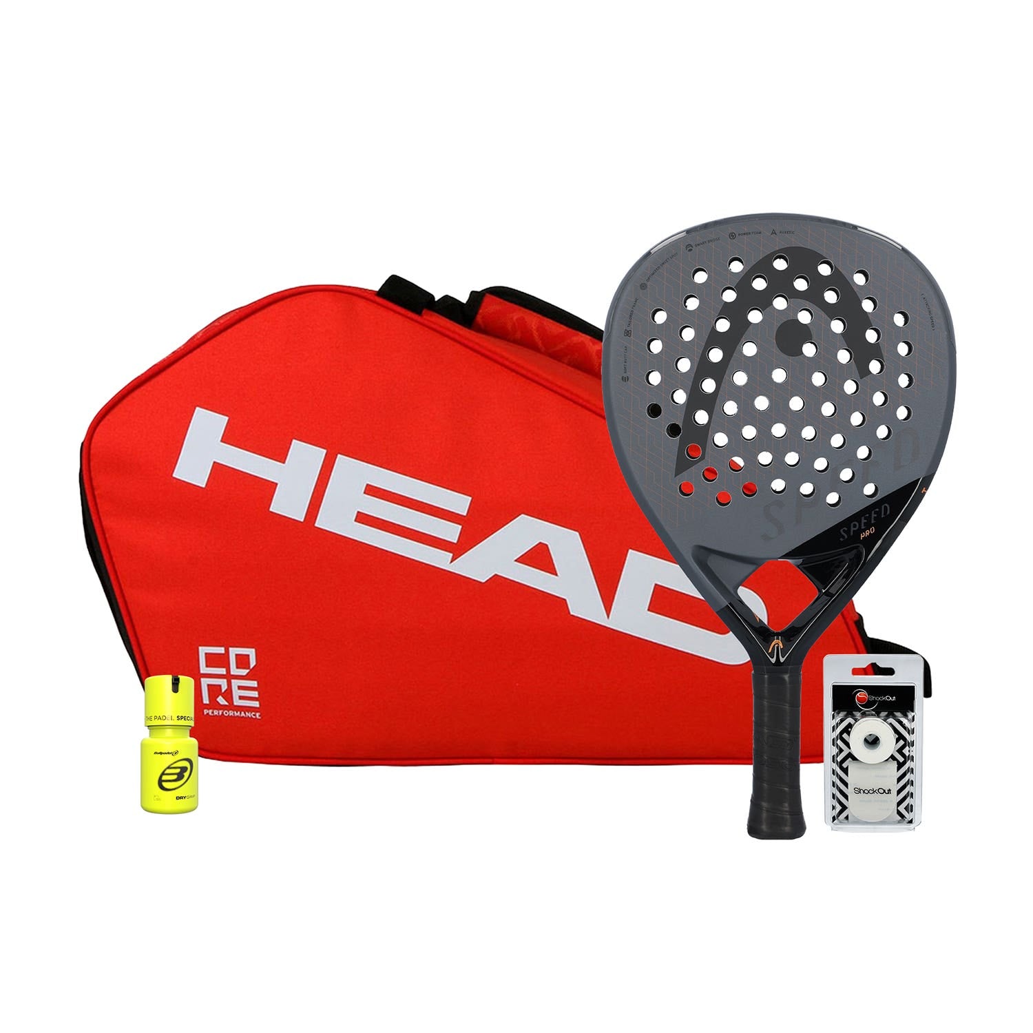 PACK HEAD SPEED PRO PALETERO COMBI RED