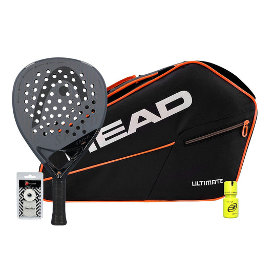 PACK HEAD SPEED PRO PALETERO CORE PADEL BLACK