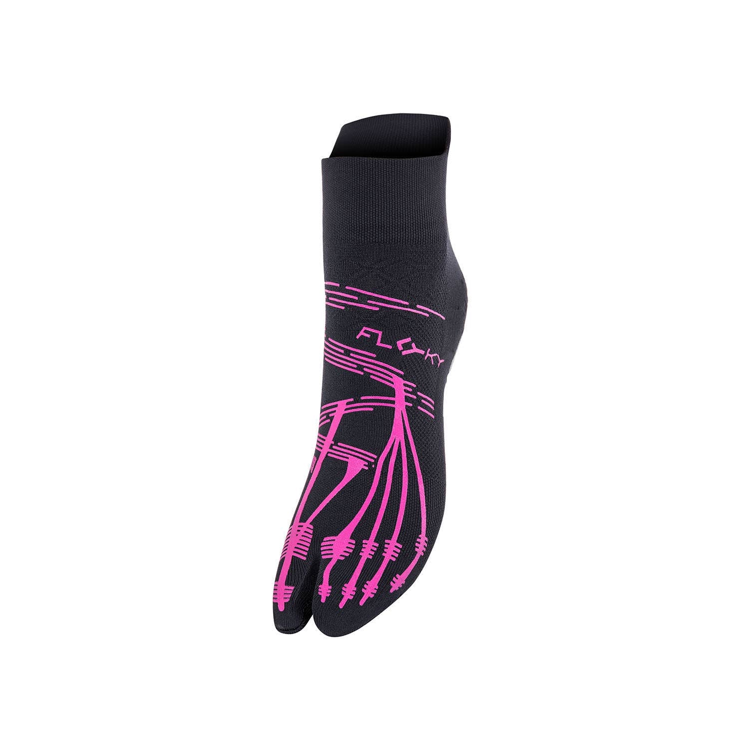 CALCETÍN FLOKY KINETICA FUCSIA