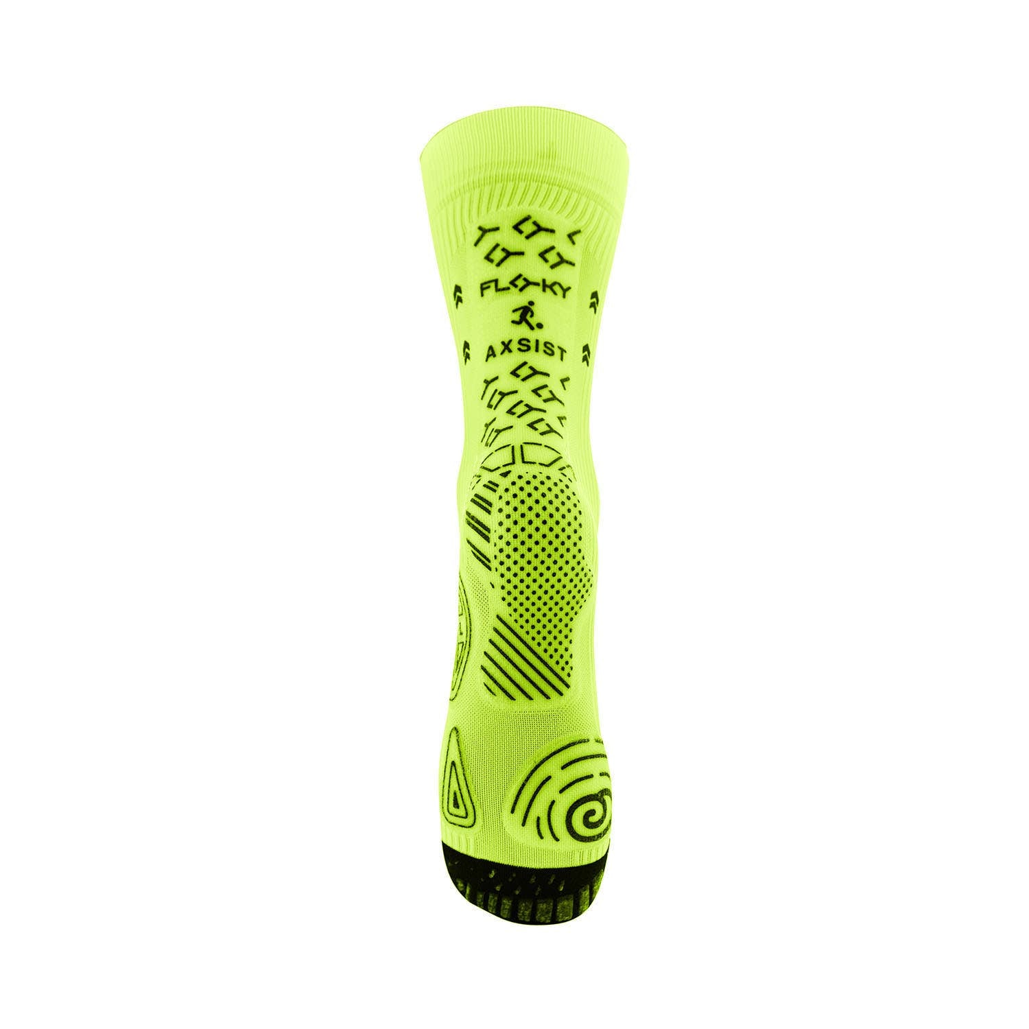 CALCETINES FLOKY AXXIST 3D AMARILLO