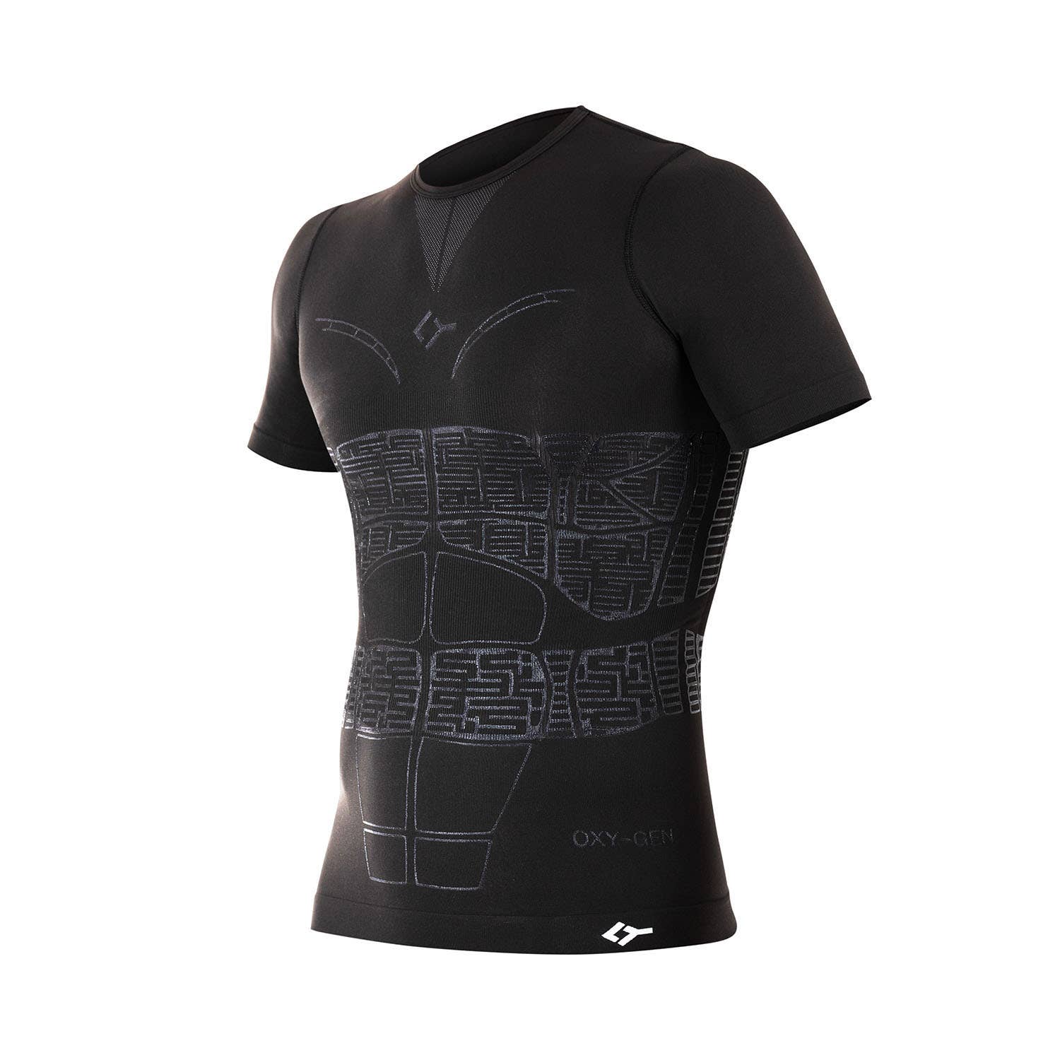 CAMISETA FLOKY OXYGEN NEGRO