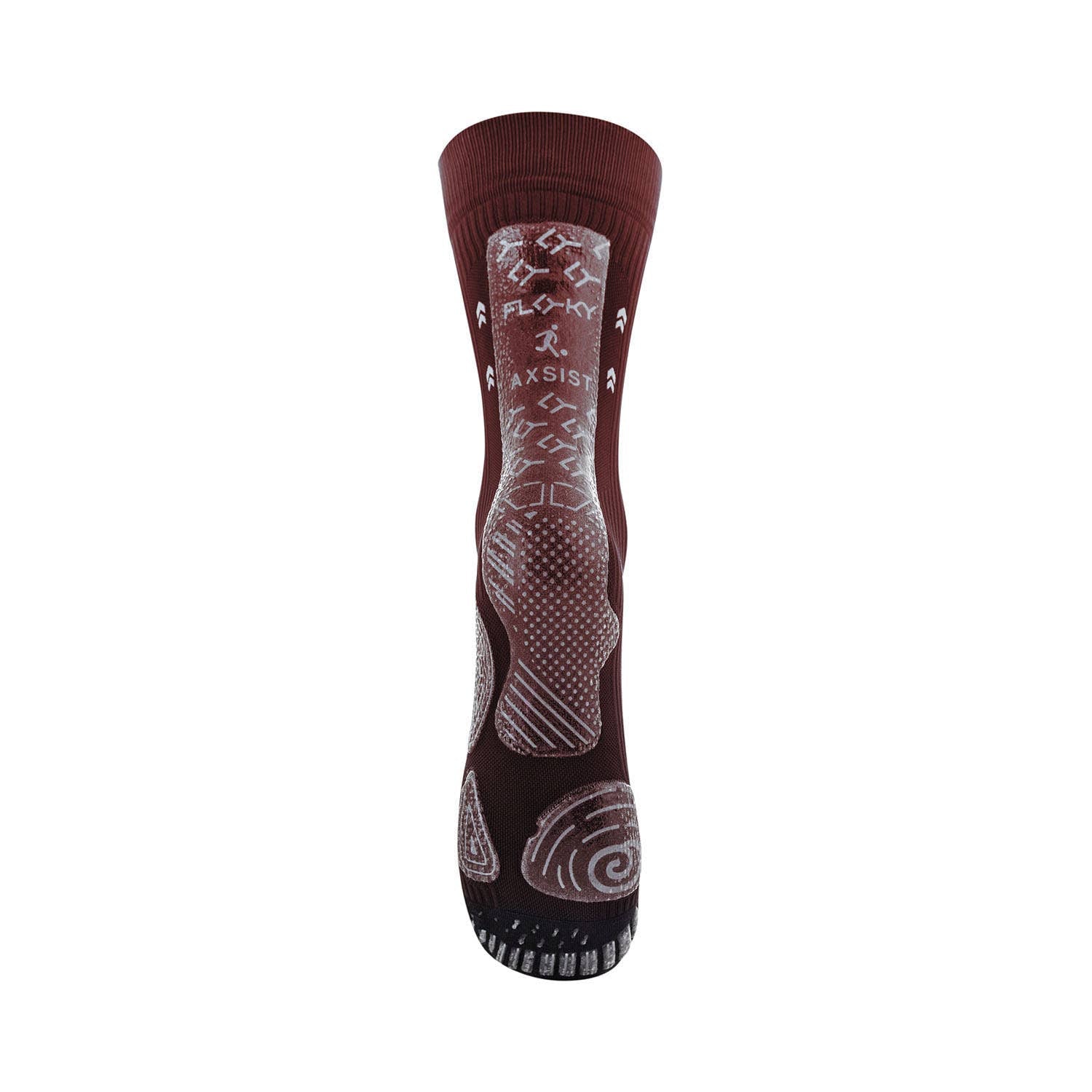 CALCETINES FLOKY AXXIST 3D GRANATE