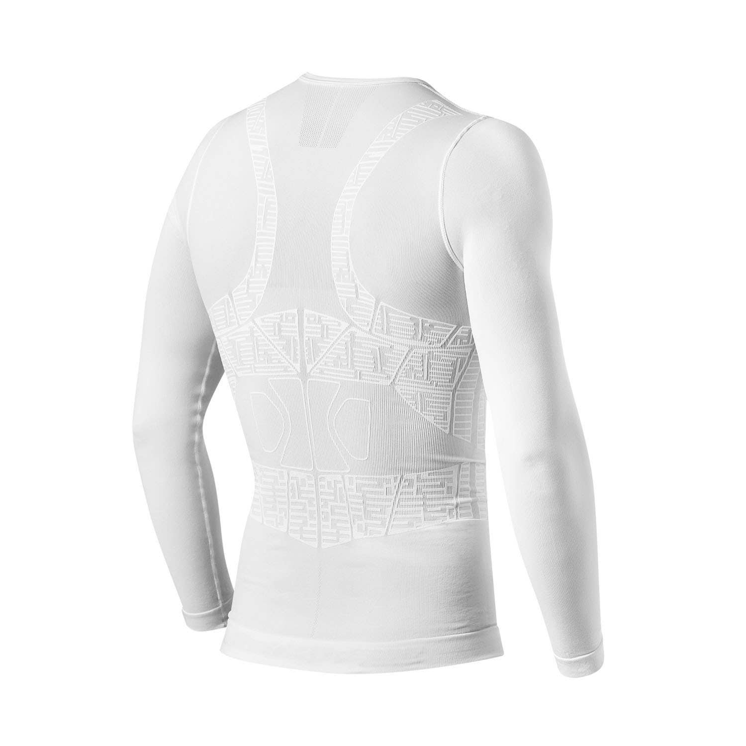 CAMISETA MANGA LARGA FLOKY OXYGEN BLANCO