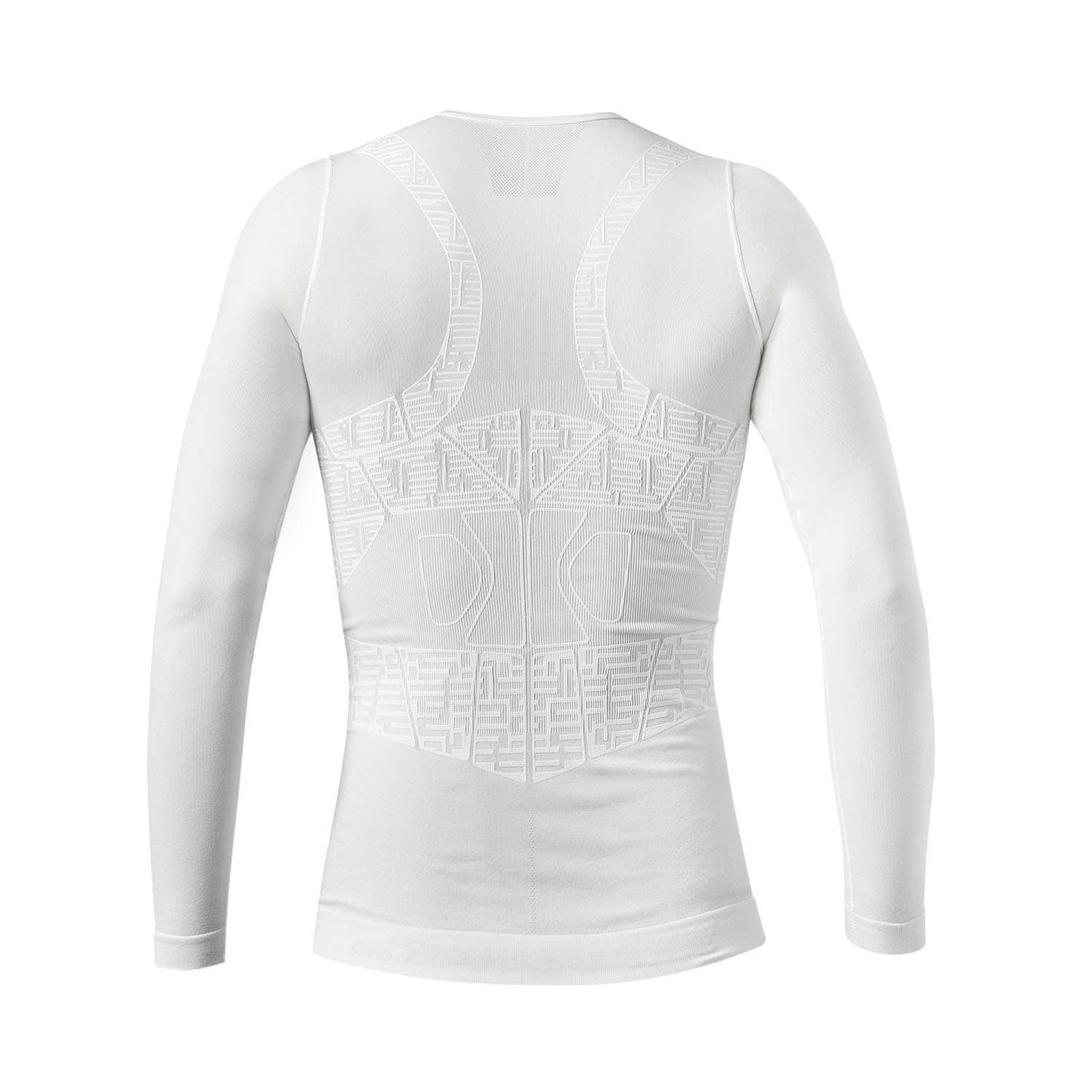 CAMISETA MANGA LARGA FLOKY OXYGEN BLANCO