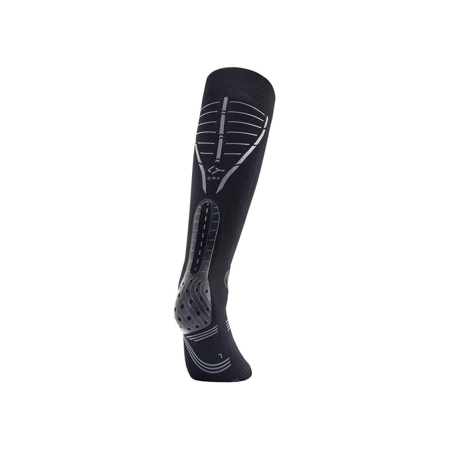 CALCETÍN FLOKY MULTISPORT LONG GRF NEGRO