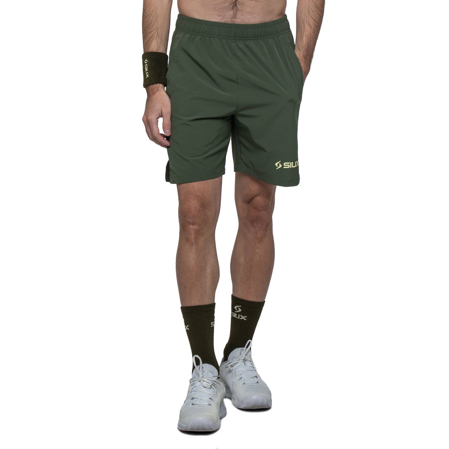PANTALÓN CORTO SIUX GAREH 26 VERDE