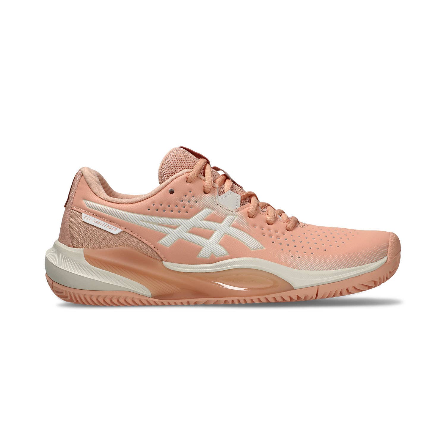 ASICS GEL-CHALLENGER 15 CLAY BLANCO/MELOCOTÓN MUJER 1042A293