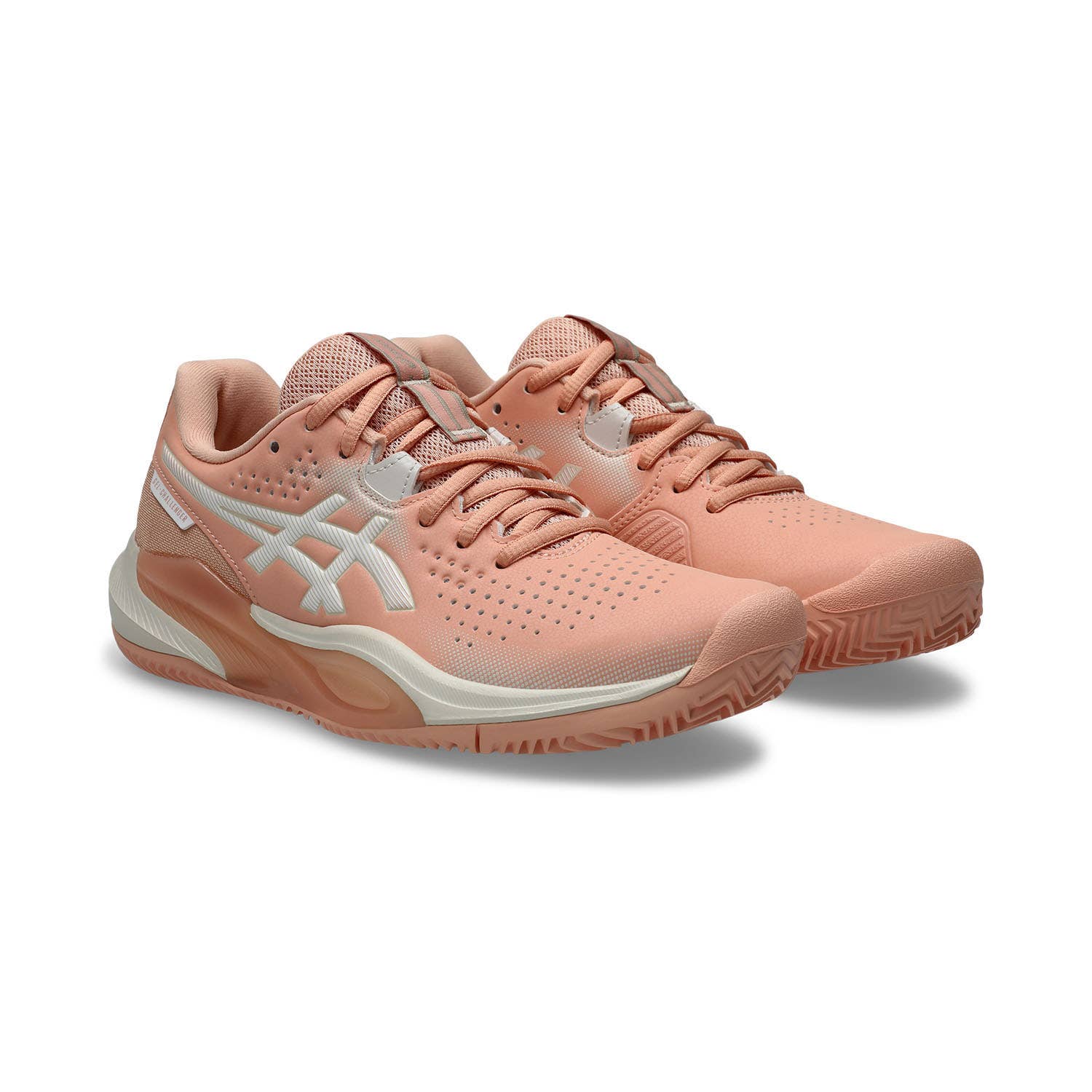 ASICS GEL-CHALLENGER 15 CLAY BLANCO/MELOCOTÓN MUJER 1042A293