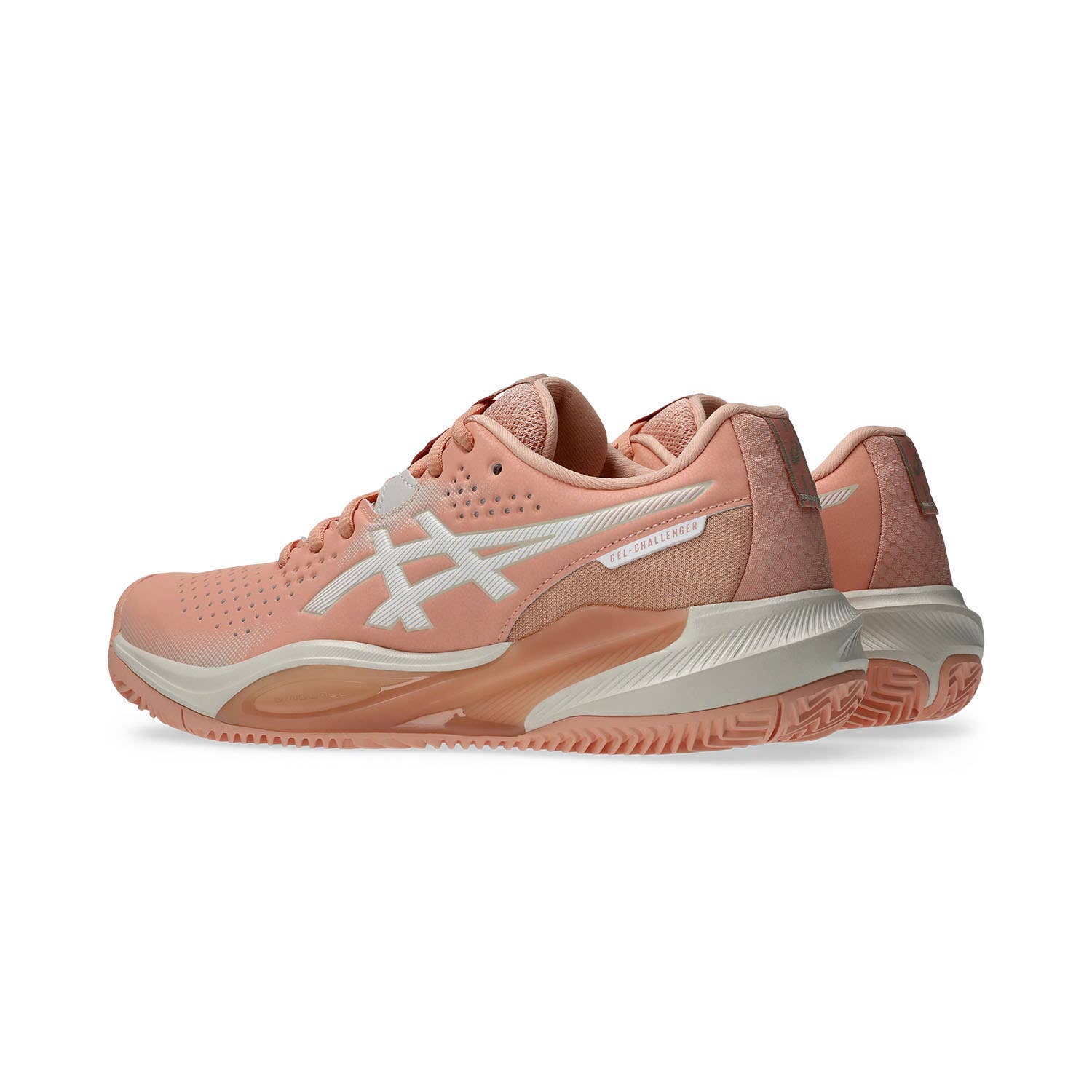 ASICS GEL-CHALLENGER 15 CLAY BLANCO/MELOCOTÓN MUJER 1042A293