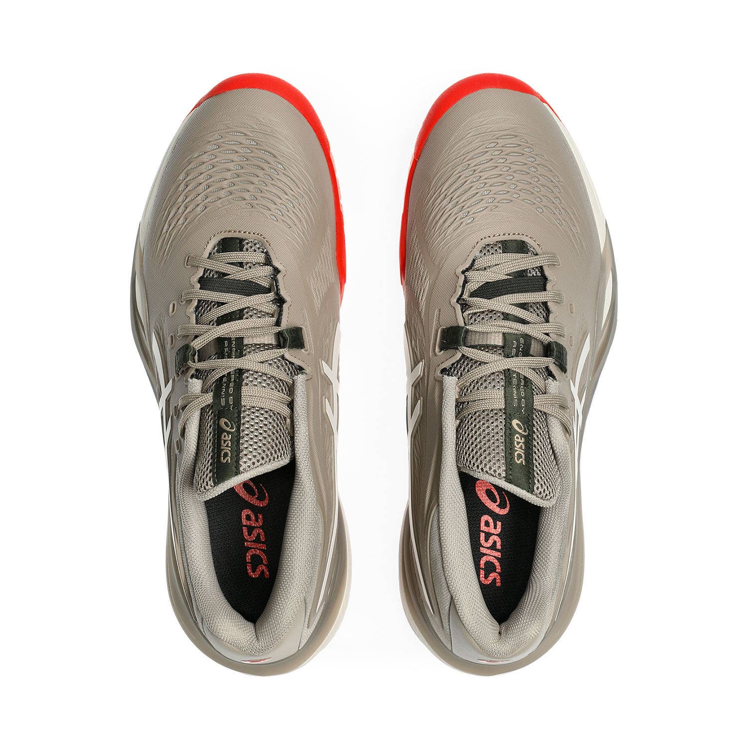 ASICS GEL-RESOLUTION X BEIGE GRISÁCEO 1041A481
