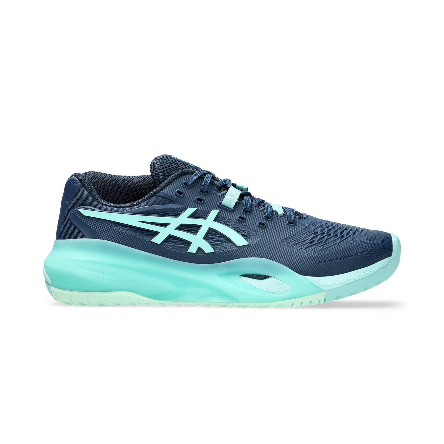 ASICS GEL-RESOLUTION X AZUL MARINO/MENTA 1041A481