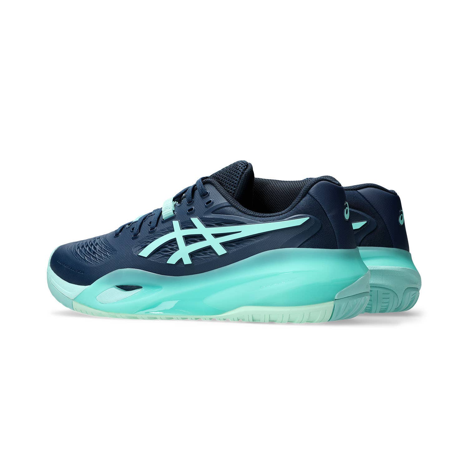 ASICS GEL-RESOLUTION X AZUL MARINO/MENTA 1041A481