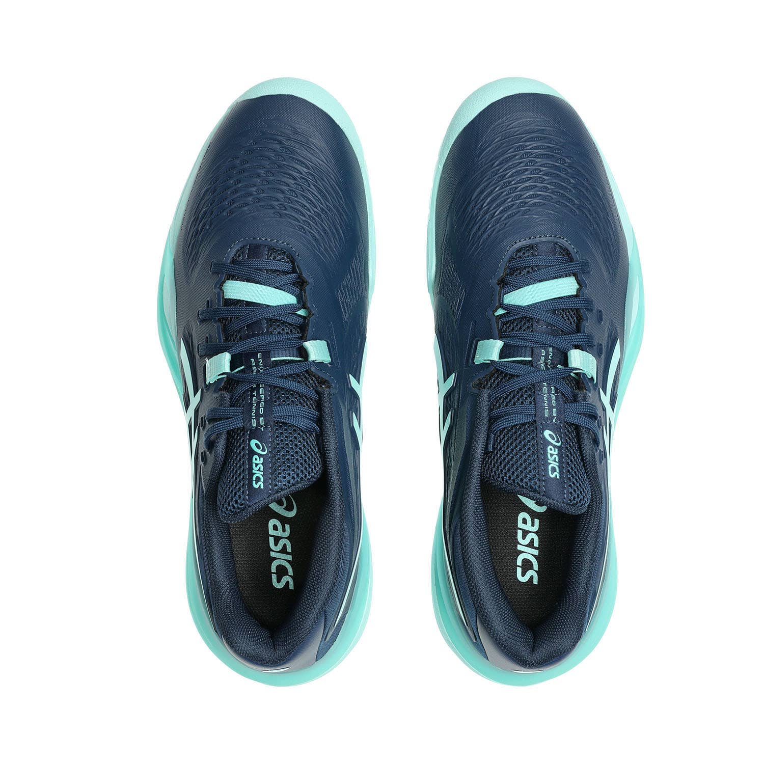 ASICS GEL-RESOLUTION X AZUL MARINO/MENTA 1041A481