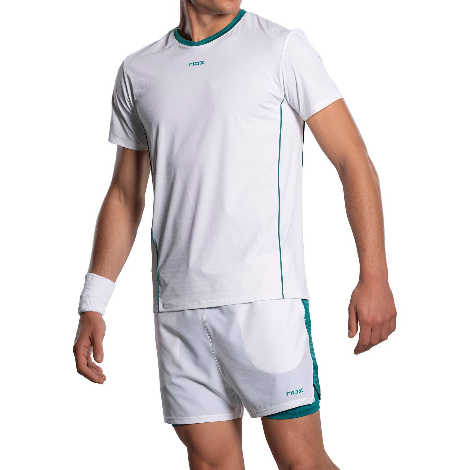 CAMISETA NOX PRO BLANCO/VERDE