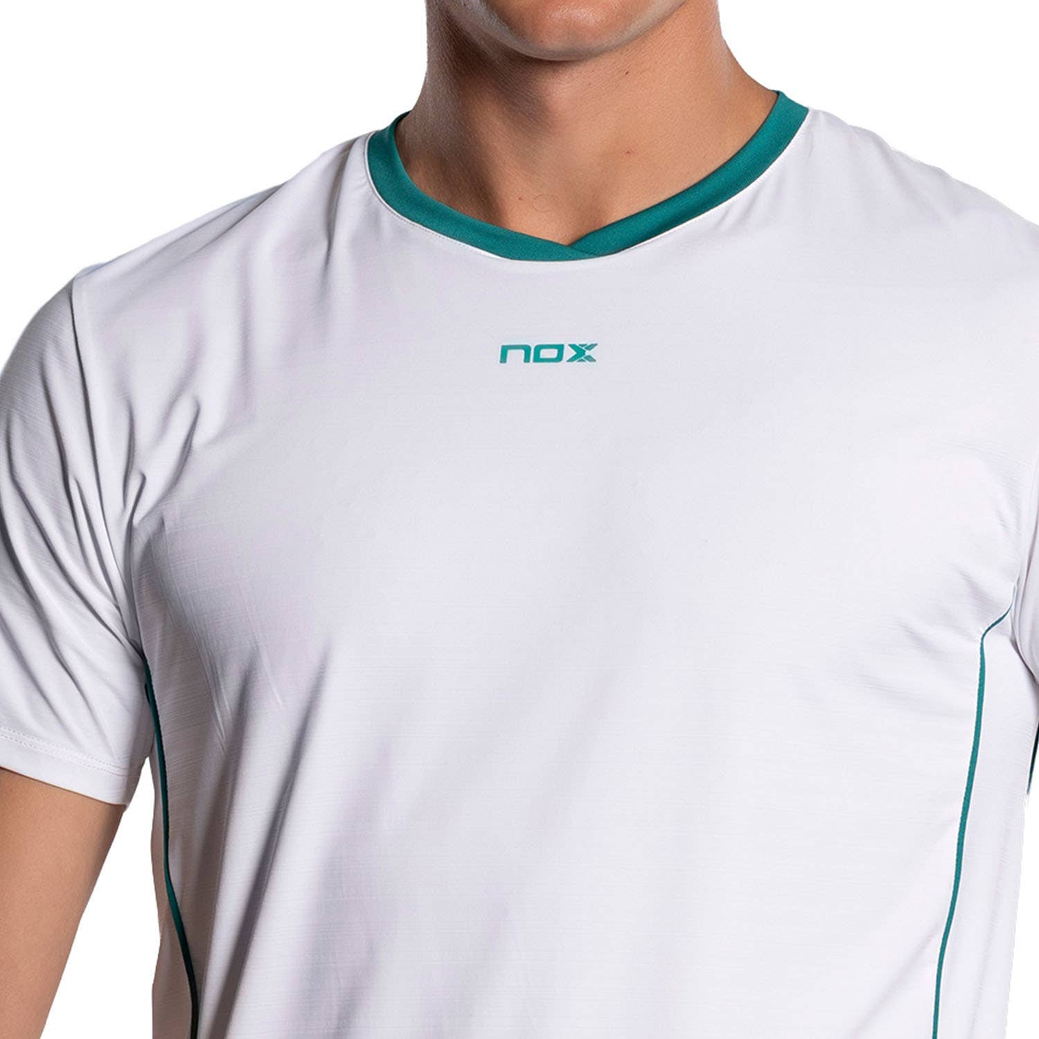 CAMISETA NOX PRO BLANCO/VERDE