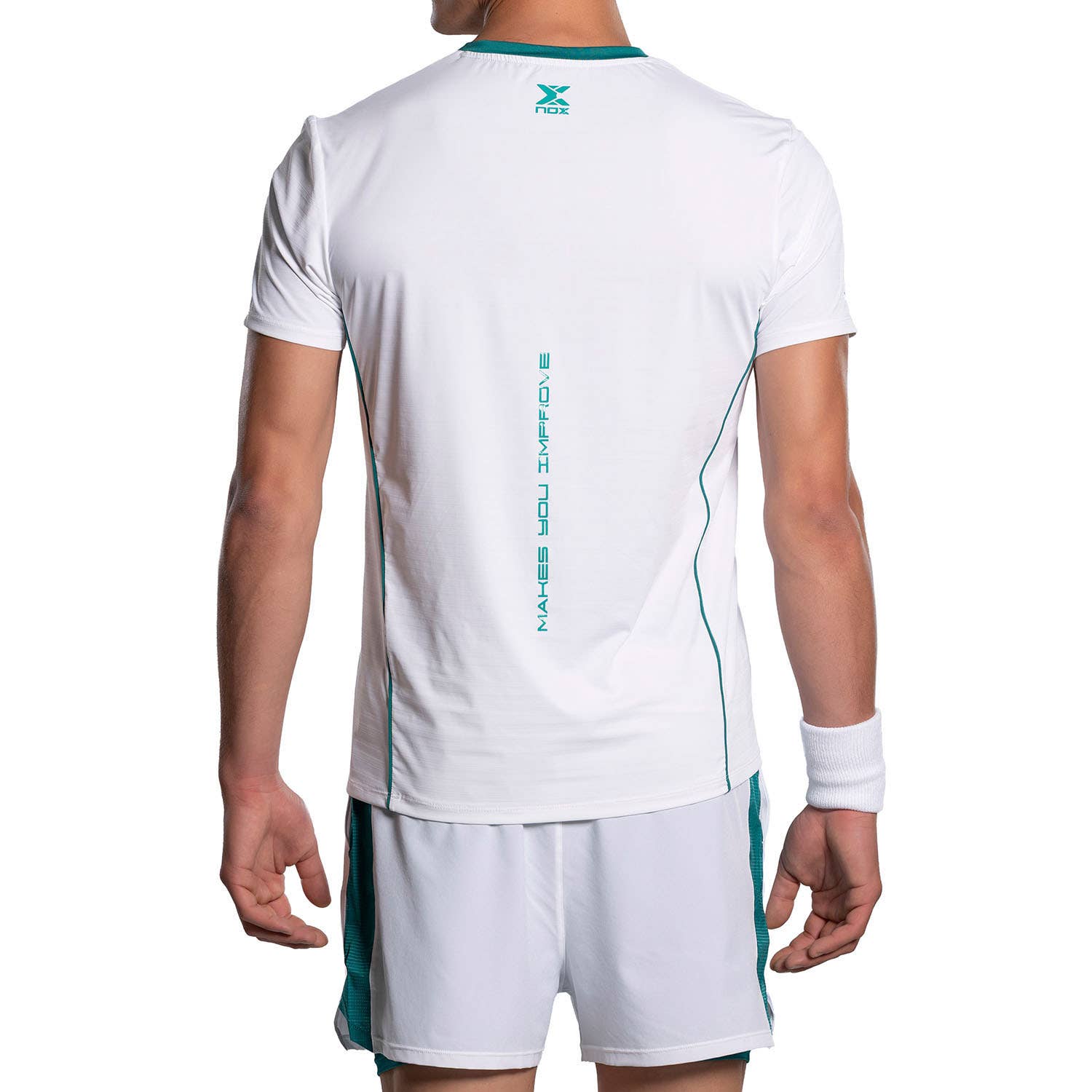 CAMISETA NOX PRO BLANCO/VERDE