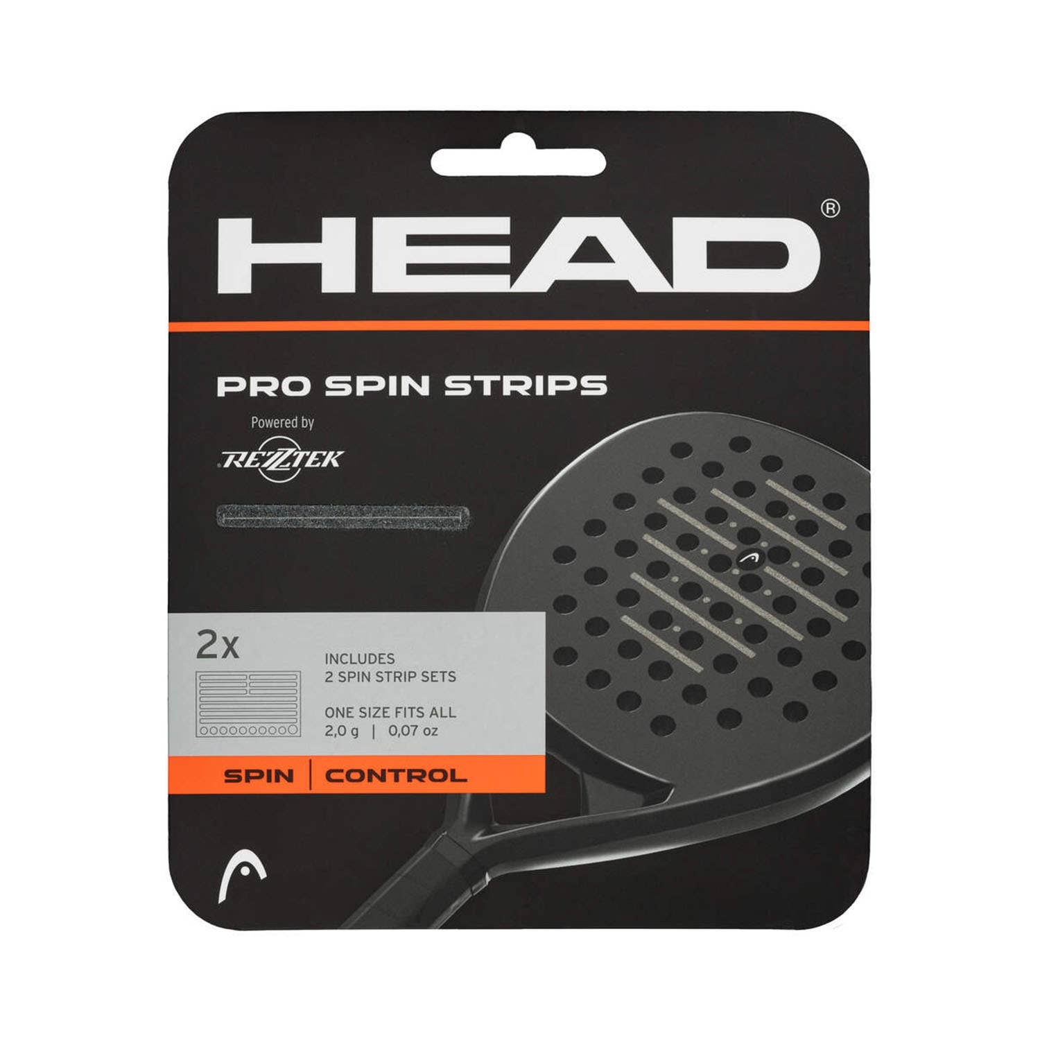 TIRAS DE GIRO Head Padel Pro TRANSPARENTE