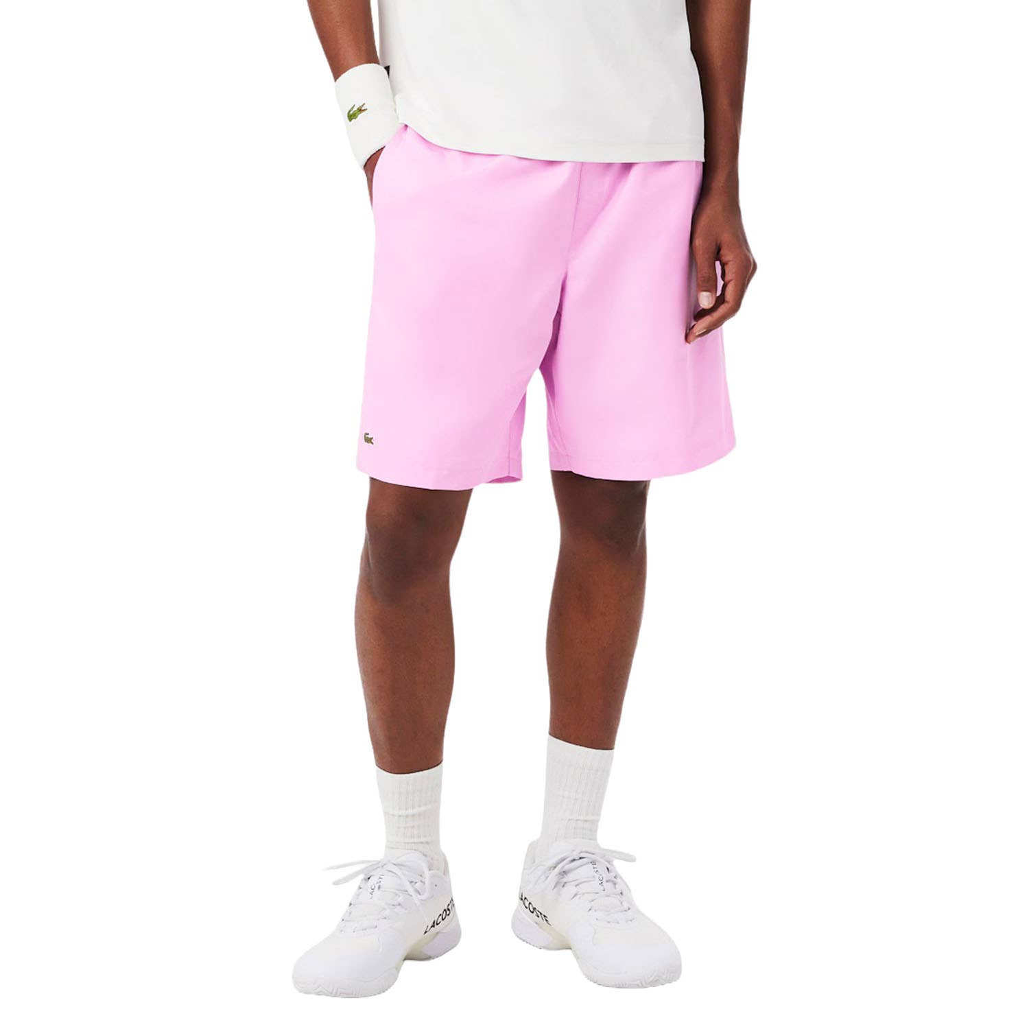 SHORT LACOSTE CORE PERFORMANCE GH353T ROSA
