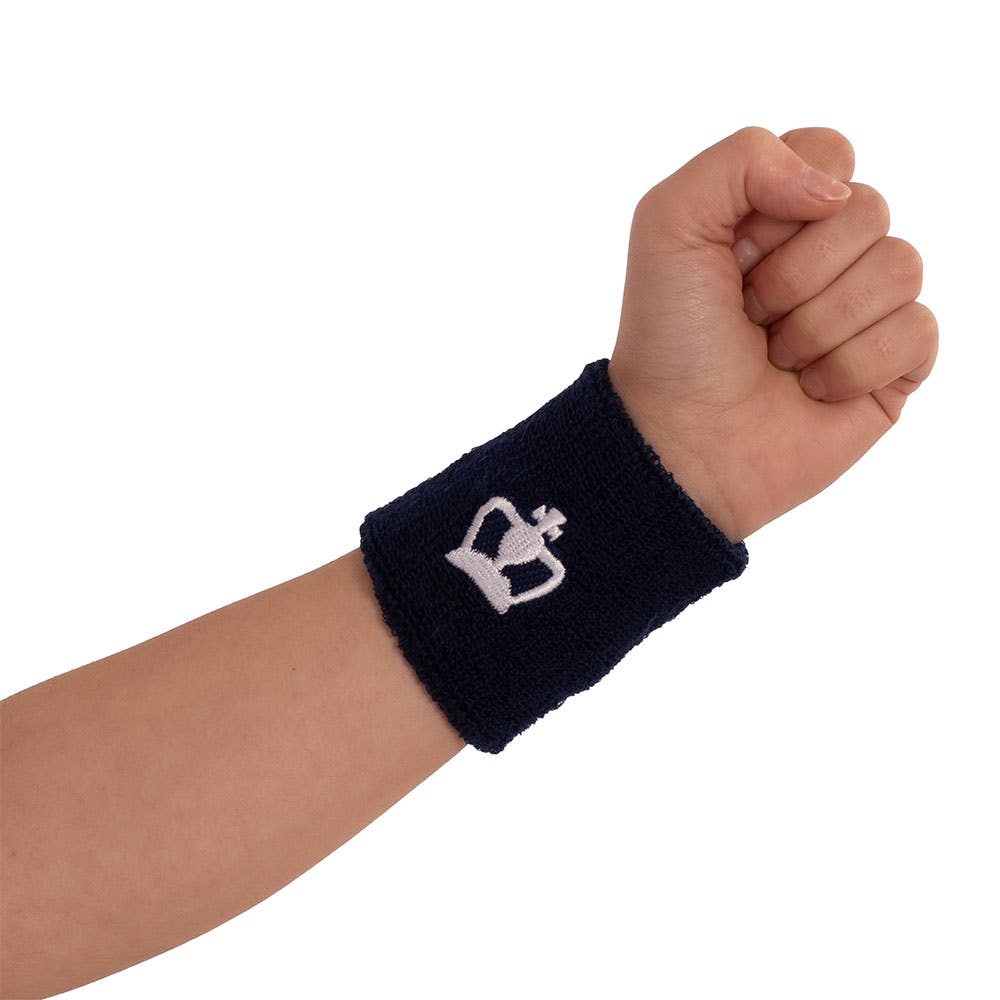 PACK 2 UDS MUÑEQUERAS BLACK CROWN SHORT AZUL MARINO