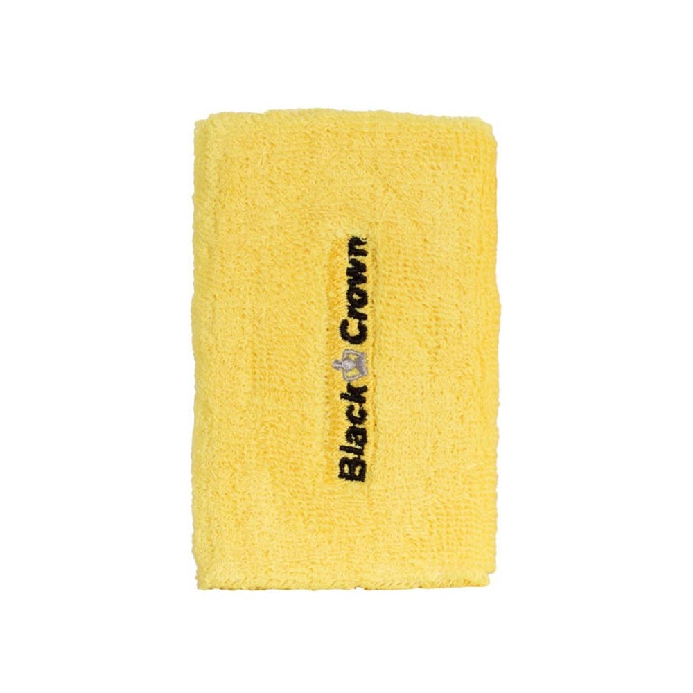 PACK 2 UDS MUÑEQUERAS BLACK CROWN BELGICA AMARILLO
