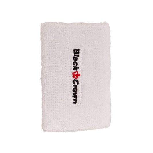 PACK 2 UDS MUÑEQUERAS BLACK CROWN LARGA BLANCO
