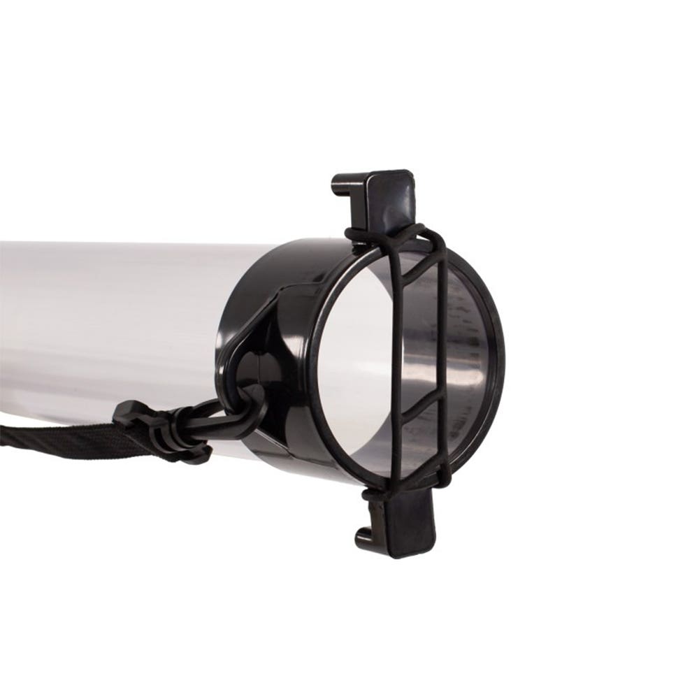 TUBO RECOGEPELOTAS BLACK CROWN TRANSPARENTE