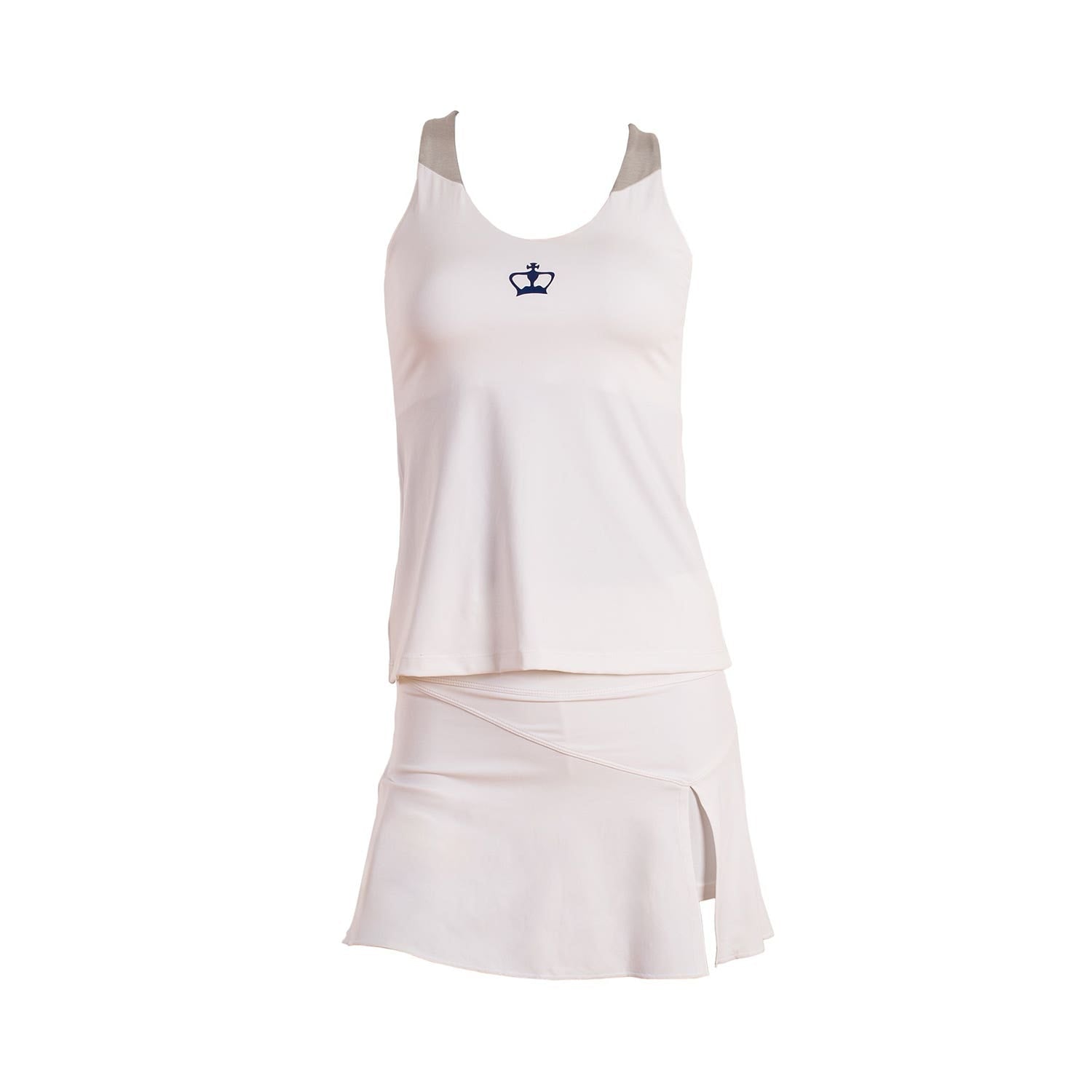 CAMISETA BLACK CROWN NAXOS MUJER BLANCO/AZUL