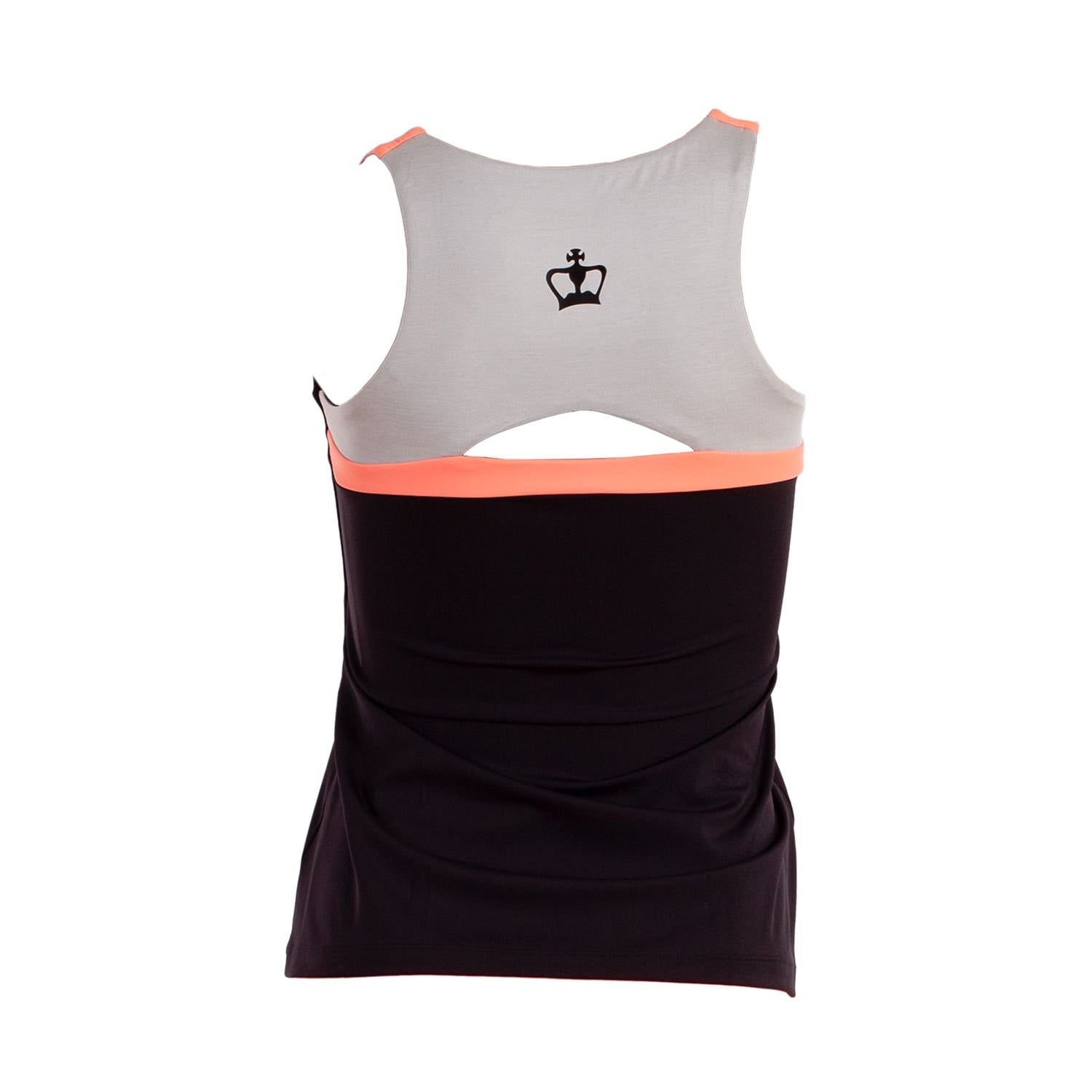 CAMISETA BLACK CROWN RODAS MUJER GRIS