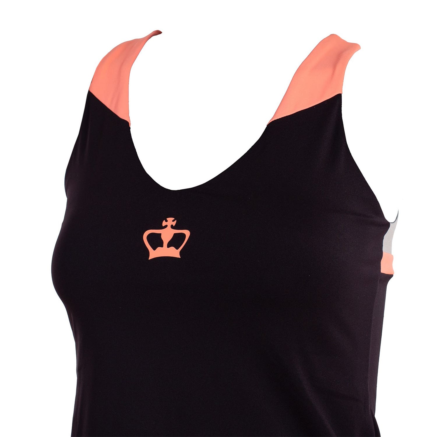 CAMISETA BLACK CROWN RODAS MUJER GRIS