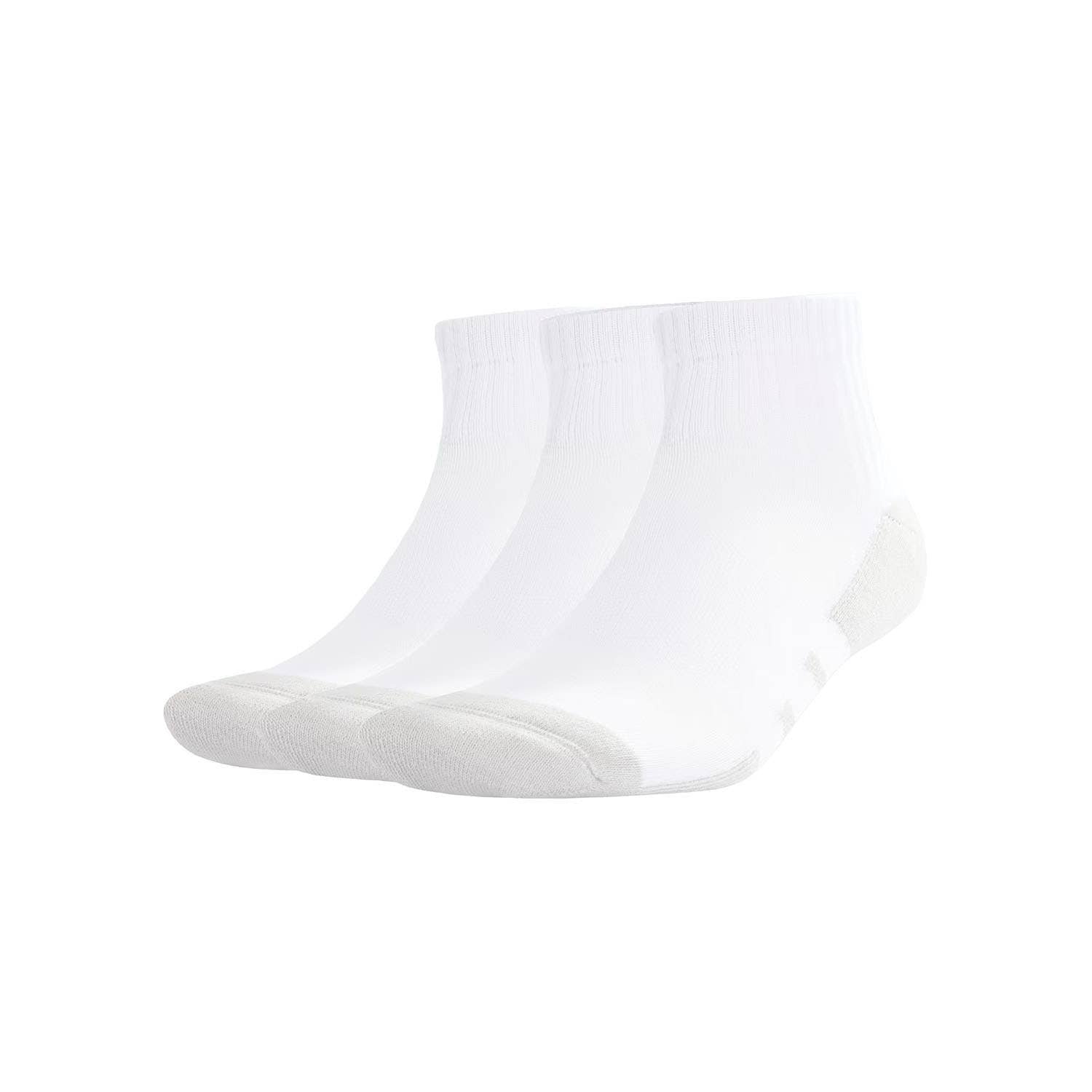 PACK DE 3 CALCETINES ADIDAS ESSENTIALS CLIMACOOL QUARTER BLANCO