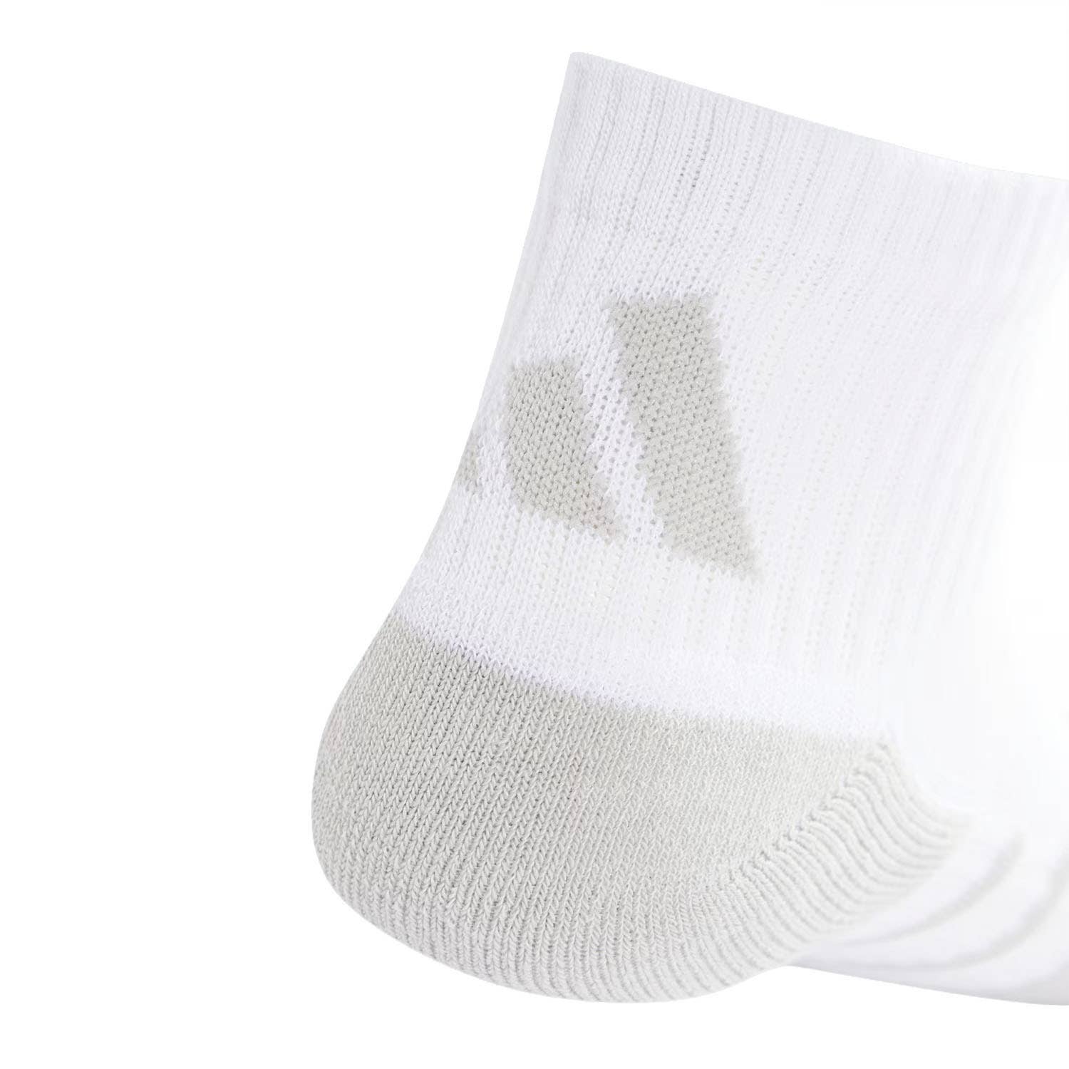 PACK DE 3 CALCETINES ADIDAS ESSENTIALS CLIMACOOL QUARTER BLANCO