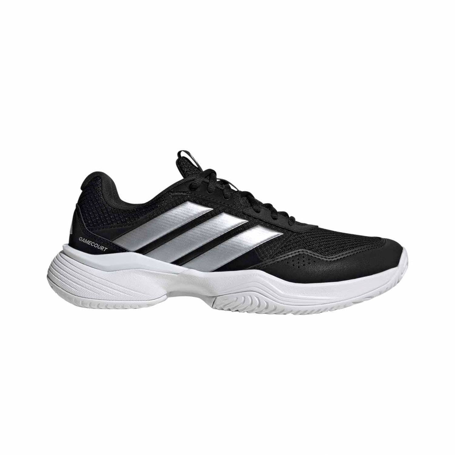 ADIDAS GAMECOURT 3 NEGRO/PLATA MUJER KI3601